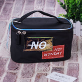 Ximiso Trendy No Monday Yazılı Makyaj Çantası